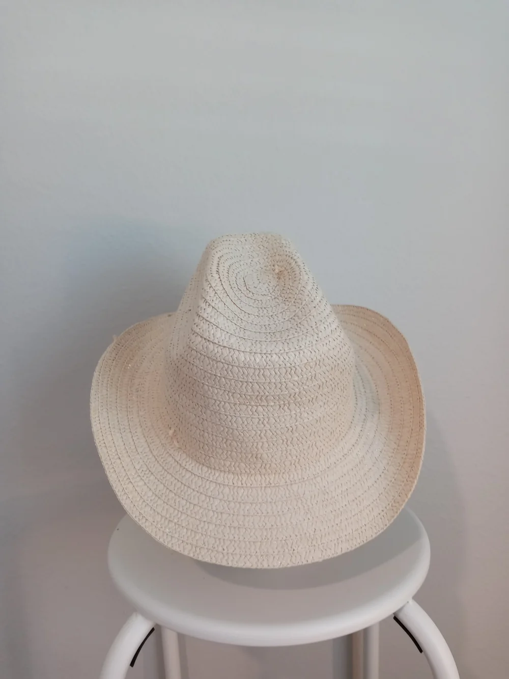 Women’s Straw Sun Hat - Cream Wide Brim